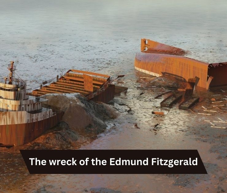 The wreck of the Edmund Fitzgerald
