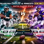 Philadelphia Eagles vs Minnesota Vikings Match Player Stats (Complete Breakdown)