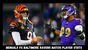 Bengals vs Baltimore Ravens Match Player Stats & Full Game Breakdown