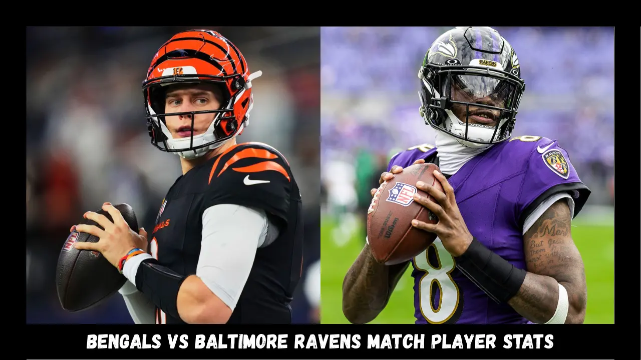 Bengals vs Baltimore Ravens Match Player Stats & Full Game Breakdown